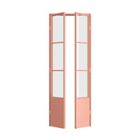 Air Pantry with Kickplate - Double Flat in Sunset Pink