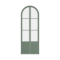 Air Pantry with Kickplate - Double Full Arch in Angeles Green