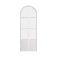 Air Pantry with Kickplate - Double Full Arch in White
