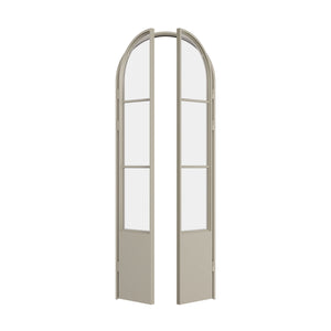 Air Pantry with Kickplate - Double Full Arch in Palm Desert Sand