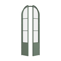 Air Pantry with Kickplate - Double Full Arch in Angeles Green