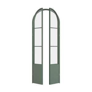 Air Pantry with Kickplate - Double Full Arch in Angeles Green