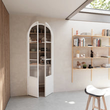 Load image into Gallery viewer, Air Pantry with Kickplate - Double Full Arch in White