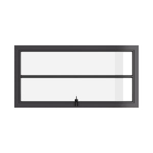 Air Window 0V 1H with Thermal Break and Ring Pull - Awning Landscape | Standard Sizes