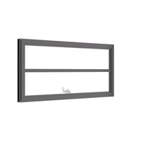 Air Window 0V 1H with Thermal Break and Ring Pull - Awning Landscape | Standard Sizes