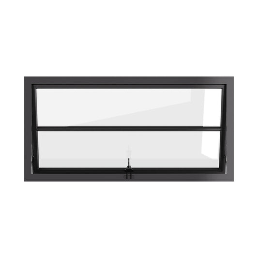 Air Window 0V 1H with Thermal Break and Ring Pull - Awning Landscape | Standard Sizes