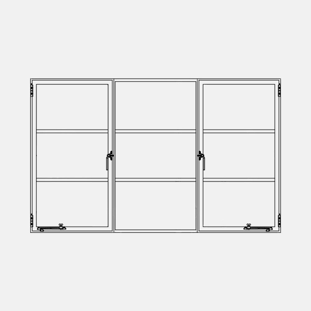 Air Window 0V 2H - Dual Single Casement Pre-Sale | Arriving: 05-06-2024 - PINKYS
