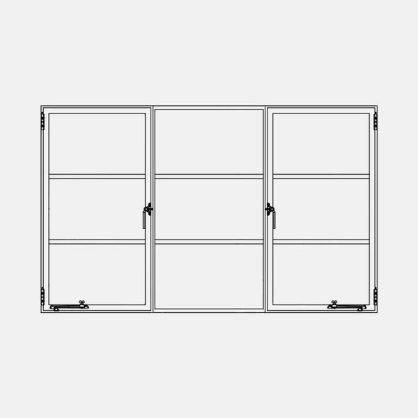 Air Window 0V 2H - Dual Single Casement Pre-Sale | Arriving: 05-06-2024