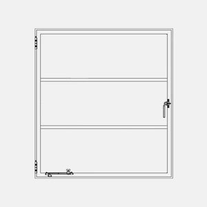 AIR WINDOW 0V 2H - SINGLE CASEMENT SQUARE