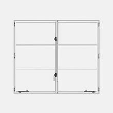 Load image into Gallery viewer, Air Window 0V 2H - Double Casement Square