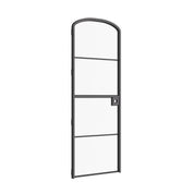 Air 4 single Dutch door with mini arch top in architectural steel