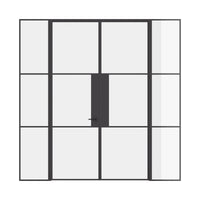 Air 4 Interior with Side Windows - Double Flat | Standard Sizes