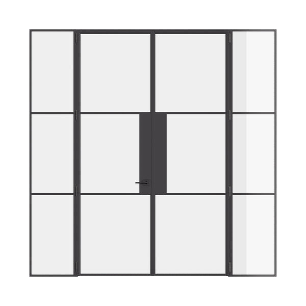 Air 4 Interior with Side Windows - Double Flat | Standard Sizes