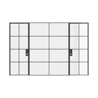 Air 5 Interior - Dual Single with Middle Fixed Panel Flat | Standard Sizes