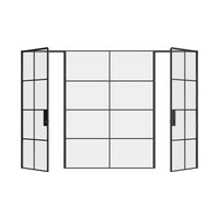 Air 5 Interior - Dual Single with Middle Fixed Panel Flat | Standard Sizes