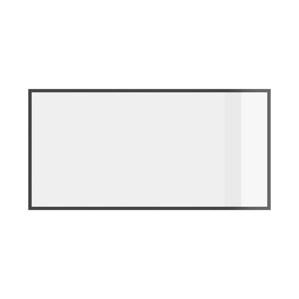 Flat top interior steel window panel, hot-rolled steel frame with narrow sightlines