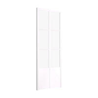 Air Pantry with Kickplate - Double Flat in White