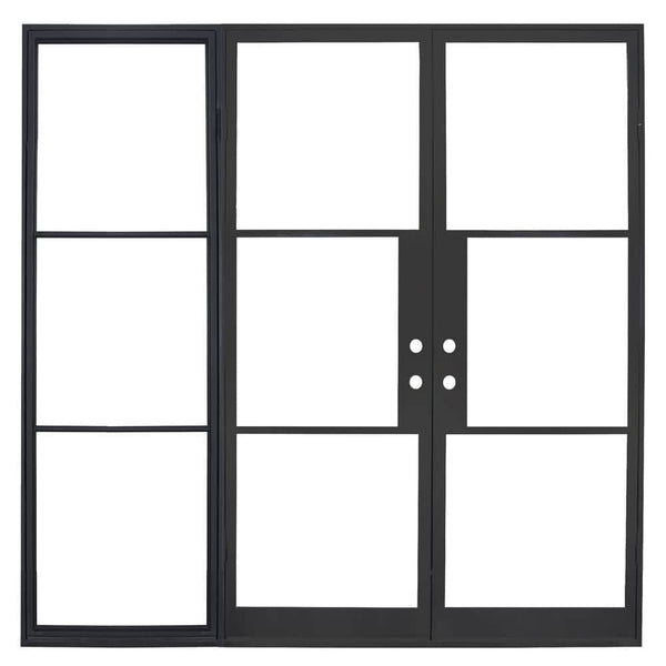 Air 4 with Thermal Break and Left Side Window - Double Flat | Standard Sizes