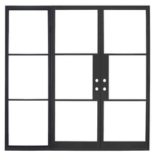 Load image into Gallery viewer, PINKYS Air 4 black steel door w/ Left Sidelight