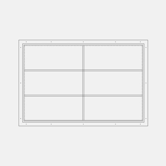 Air Window Single Fixed Rectangle