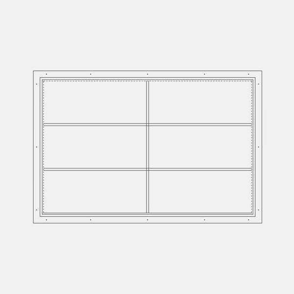 Air Window Single Fixed Rectangle