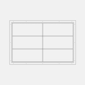 PINKYS Air 7 Single Rectangle Fixed Steel Window