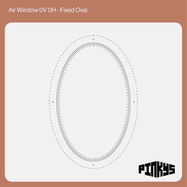 Air Window 0V 0H - Fixed Oval