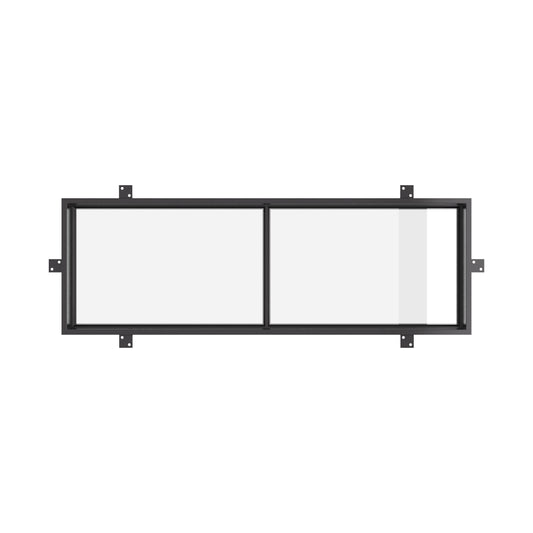 Air 4 - Flat Top Window | Standard Sizes by Pinky’s Iron Doors — home doors, view 1