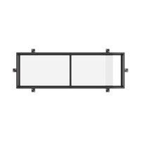 Air 4 with Thermal Break - Flat Top Window by Pinky’s Iron Doors — windows, view 1