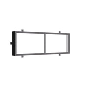 Air 4 rectangular steel window with clean lines and insulated glass panel