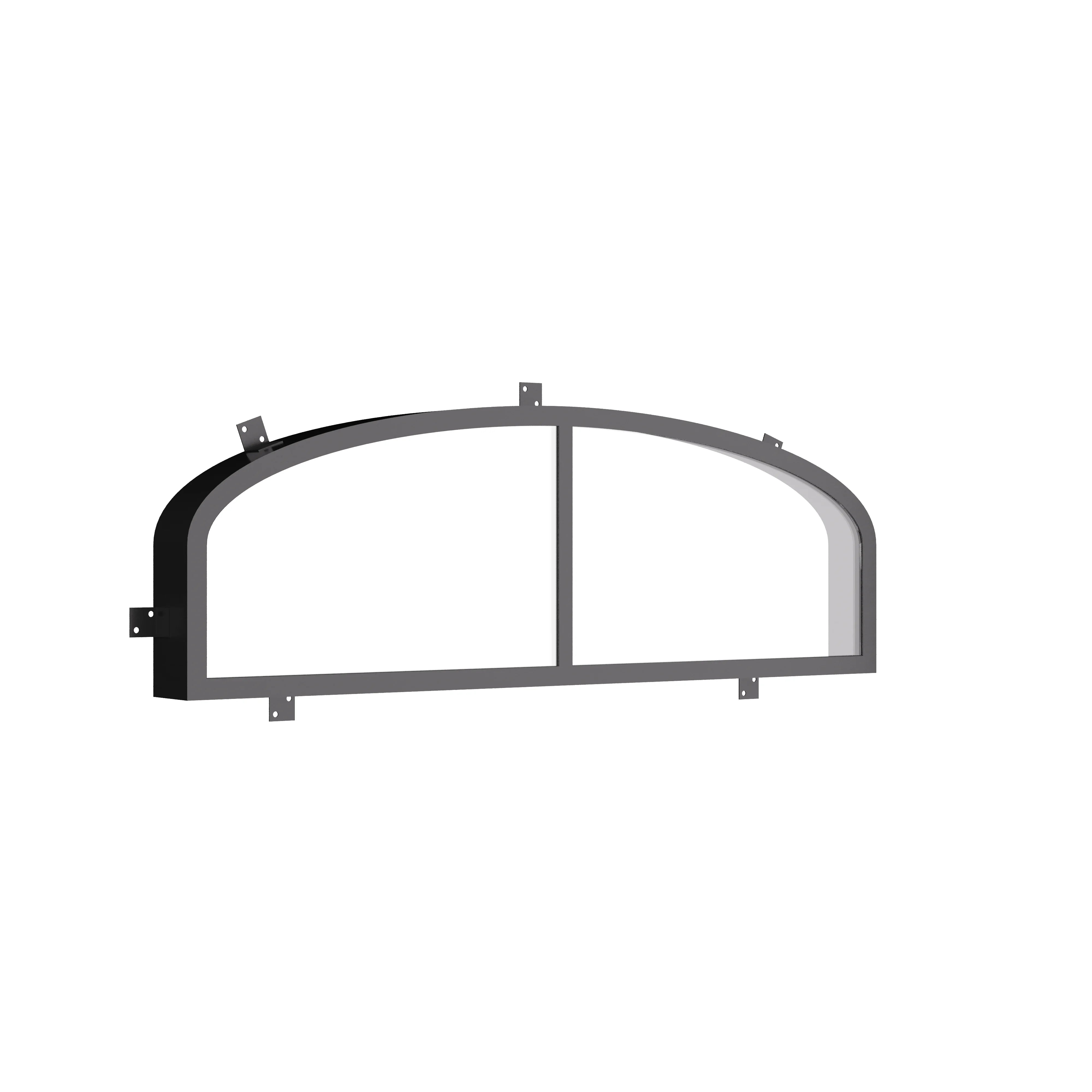 Air 4 mini arch architectural window with narrow steel sightlines
