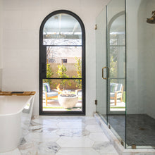 Load image into Gallery viewer, Arch Top Single Steel Door in luxury bathroom