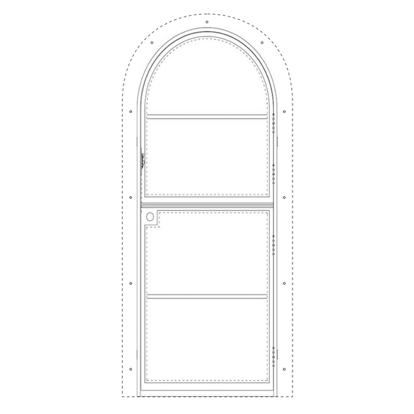 Air 4 Dutch with Thermal Break - Single Full Arch | Standard Sizes