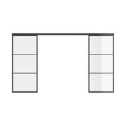Air 4 double flat sliders with narrow sightlines and sleek frame