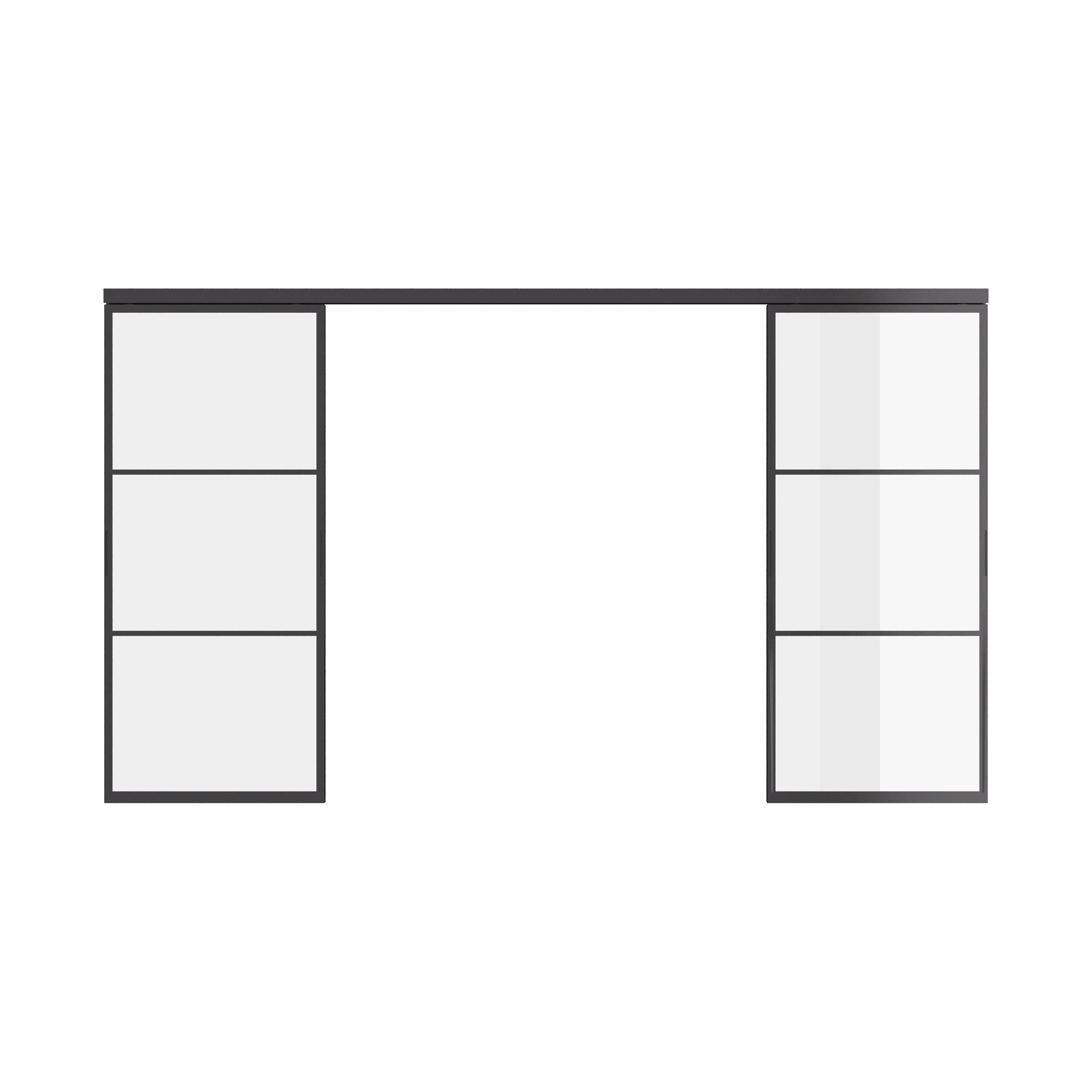 Air 4 double flat sliders with narrow sightlines and sleek frame