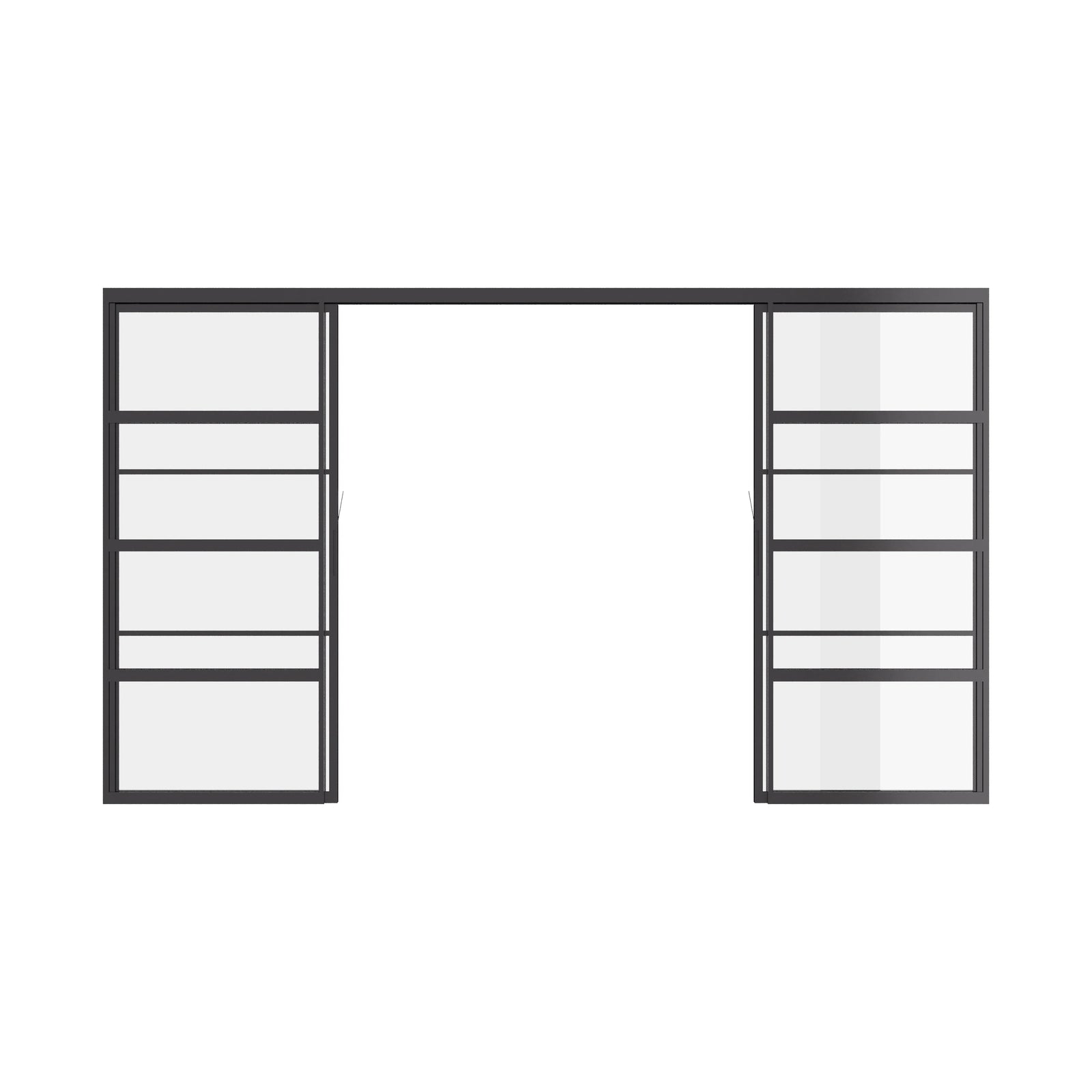Air 4 double panel pocket slider with narrow sightlines and modern styling