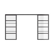 Air 4 double panel pocket slider with narrow sightlines and modern styling