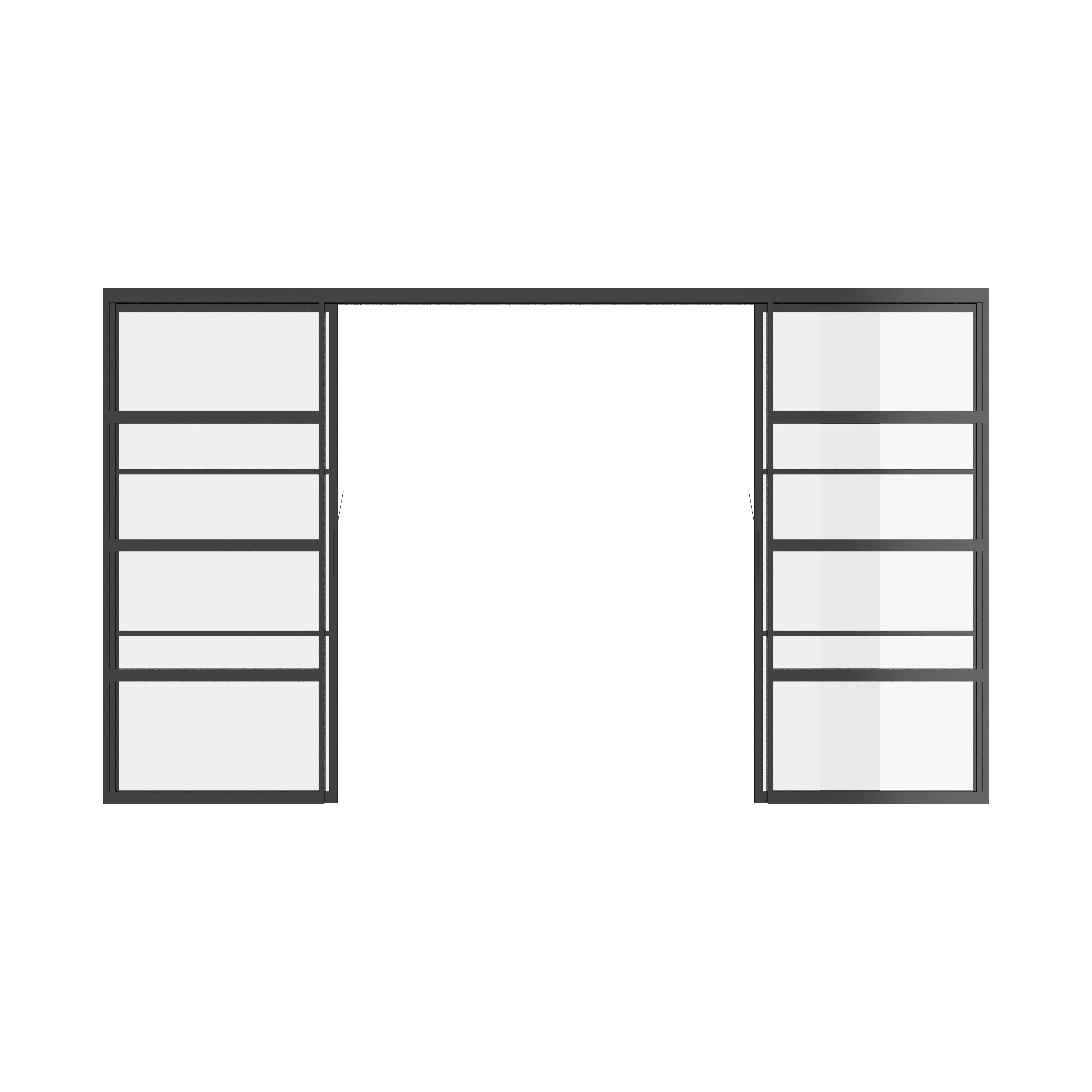 Air 4 double panel pocket slider with narrow sightlines and modern styling