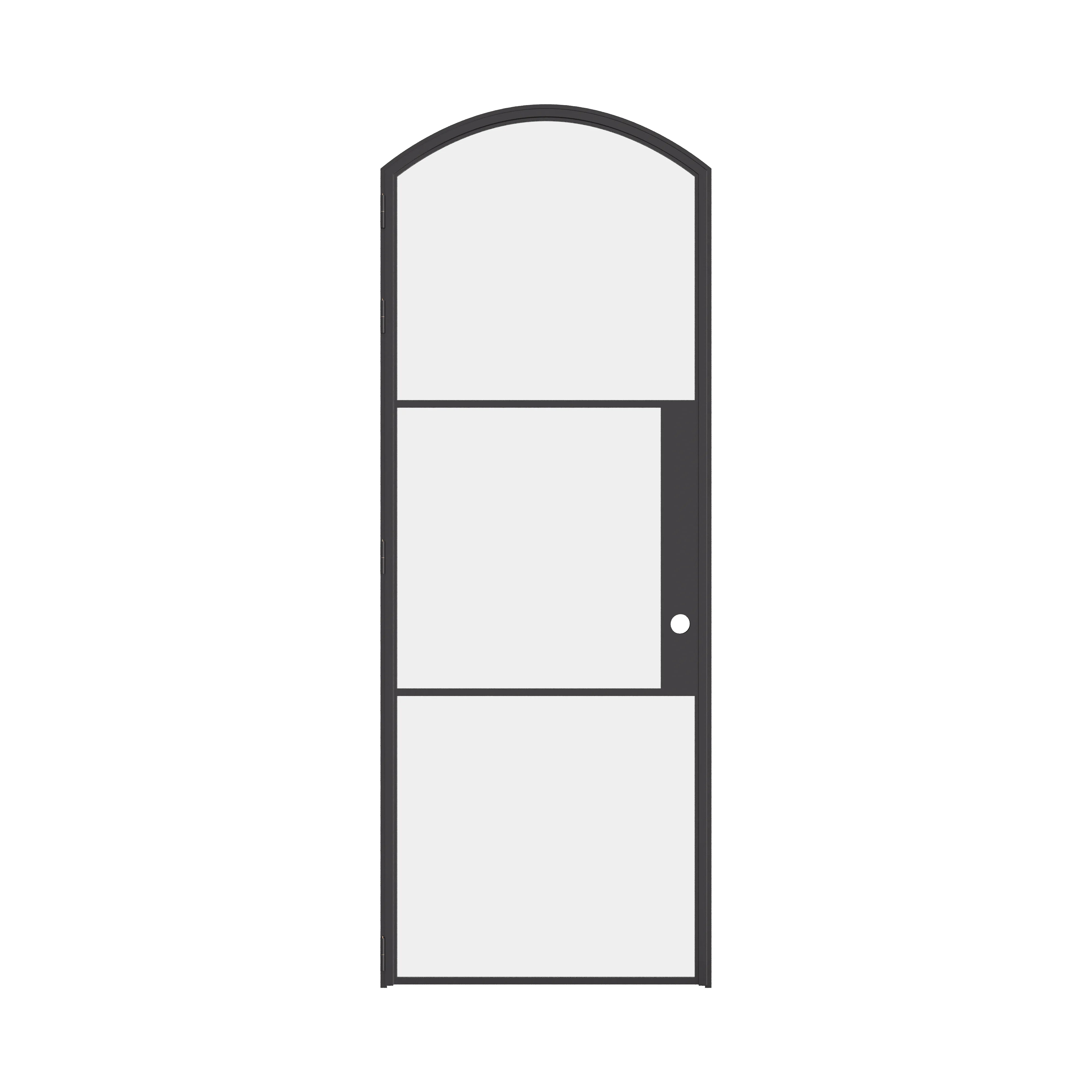 Air 4 curved top single door in durable OTTOSTUMM steel with modern styling