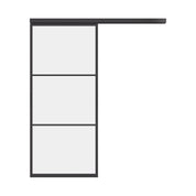 Air 4 interior top track sliding door with clean lines and glass panels