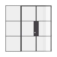 Air 4 Interior with Left Side Window - Double Flat | Standard Sizes