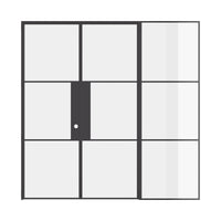 Air 4 Interior with Right Side Window - Double Flat | Standard Sizes