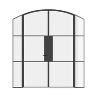 Air 4 Interior with Side Windows - Double Arch | Standard Sizes