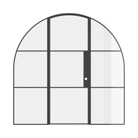 Air 4 Interior with Side Windows - Single Full Arch | Standard Sizes
