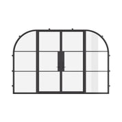 Air 4 double doors with classic grid layout