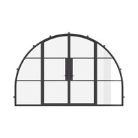 Air 4 Wide with Thermal Break and Side Windows - Double Full Arch | Standard Sizes