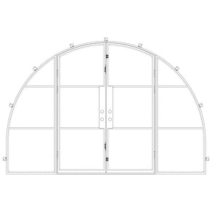 Air 4 Wide with Side Windows Double Full Arch