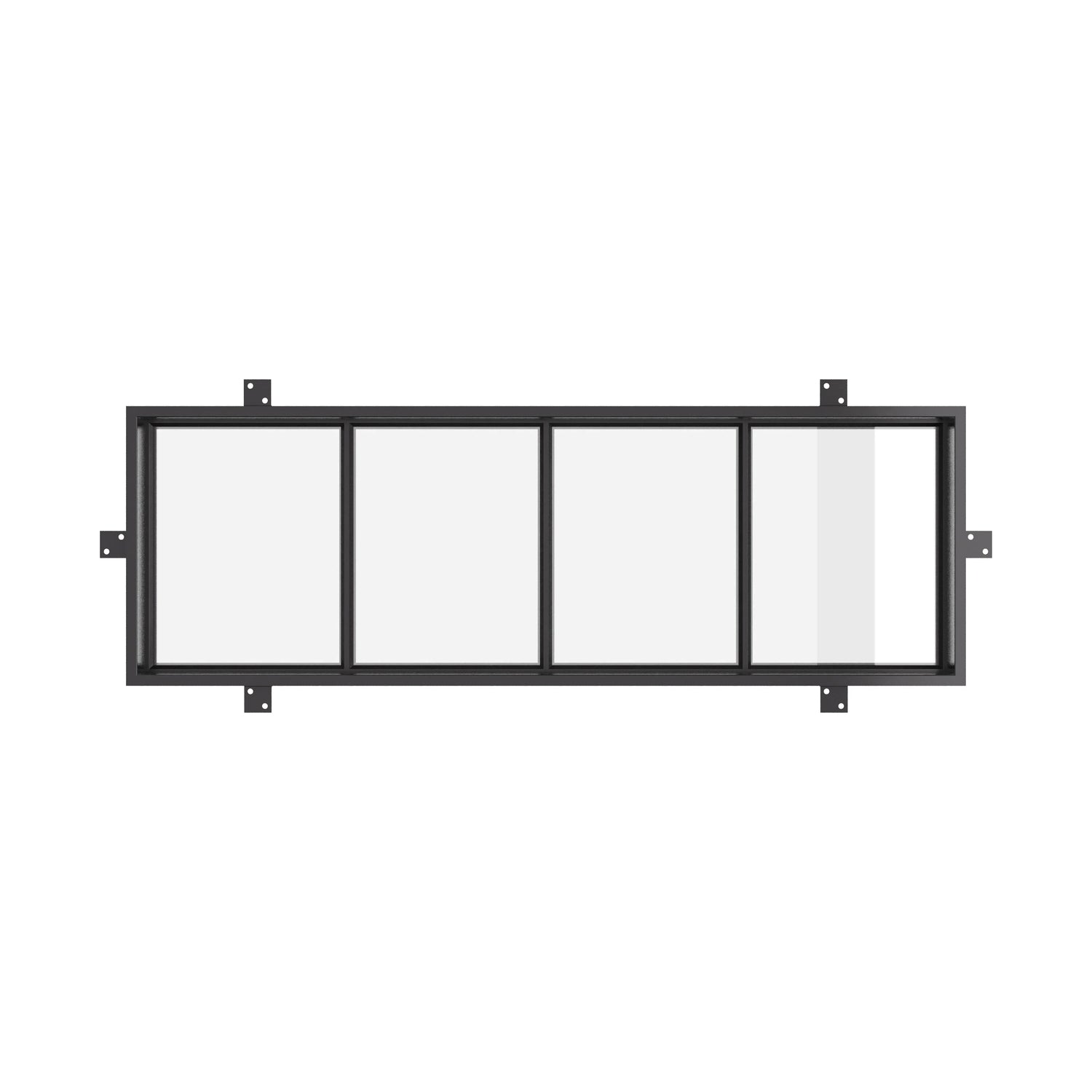 Air 5 with Thermal Break - Flat Top Window by Pinky’s Iron Doors — windows, view 1