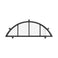 Air 5 with Thermal Break - Full Arch Top Window | Standard Sizes by Pinky’s Iron Doors — home doors, view 1