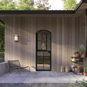 Exterior Air 5 Dutch single arch door with insulated tempered glass